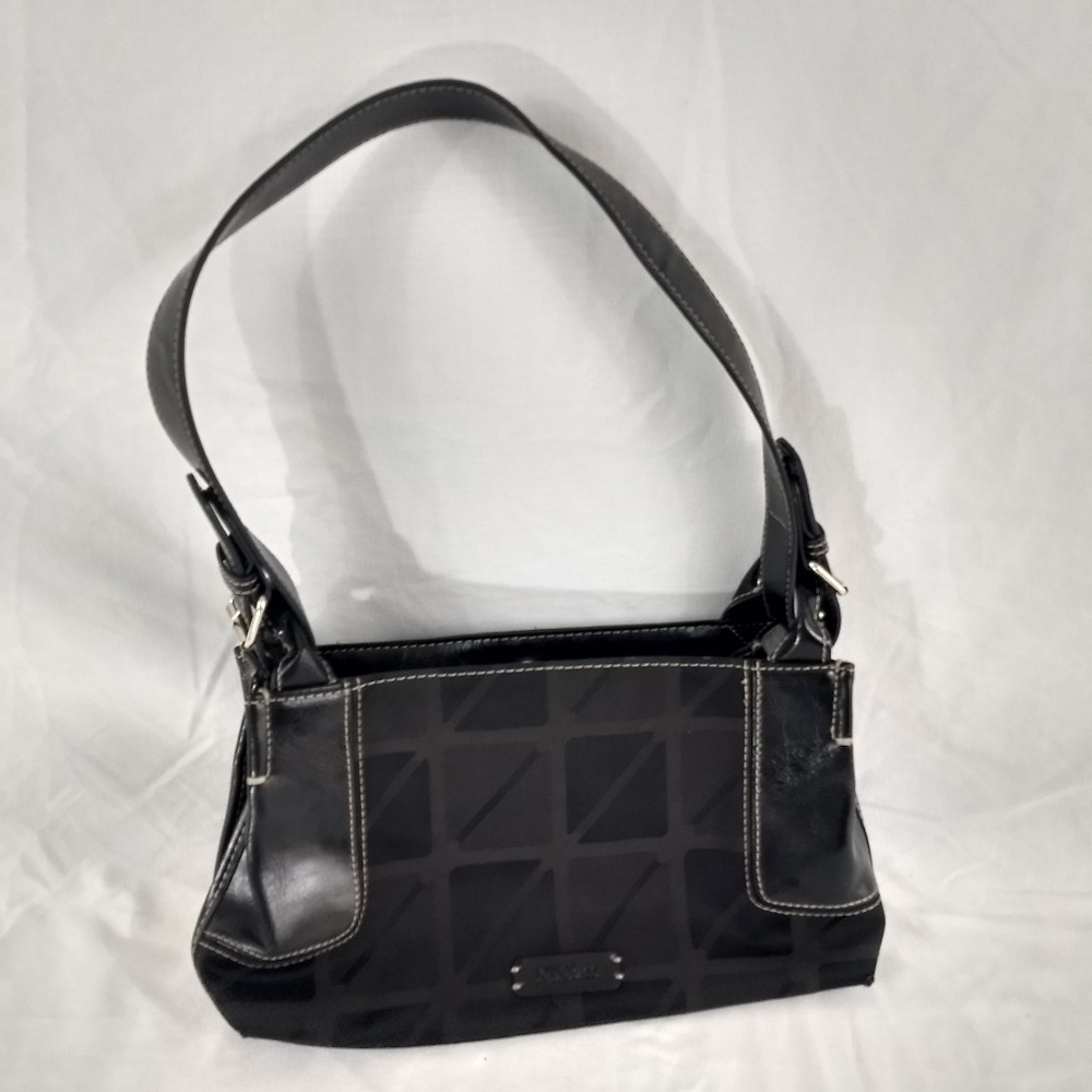 NINE & Co. Purse Tote Heavy Stitch Trim